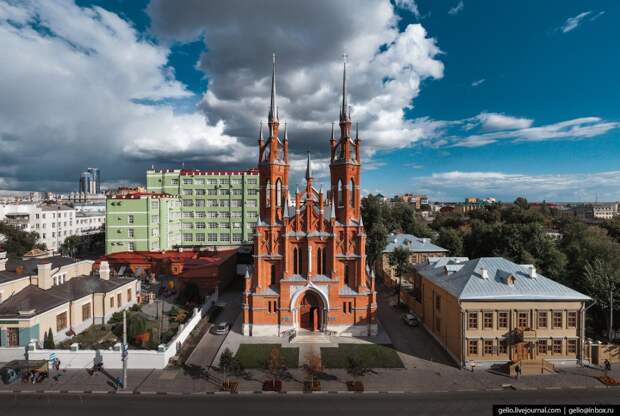 Фото Самары с высоты — космический город на Волге