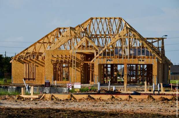 Как строят южные дома в США? Хьюстон, город, какэтоустроено, строительство