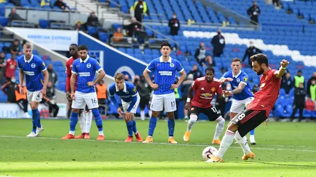 «Манчестер Юнайтед» вырвал победу у «Брайтона» в матче АПЛ на 100-й минуте