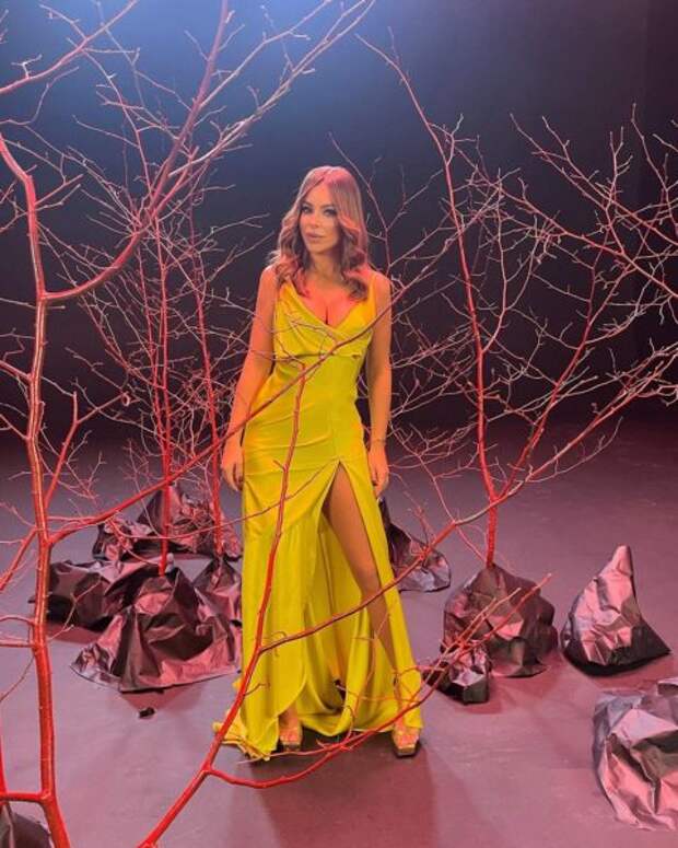 Ани Лорак в образе из нового клипа "Верила"