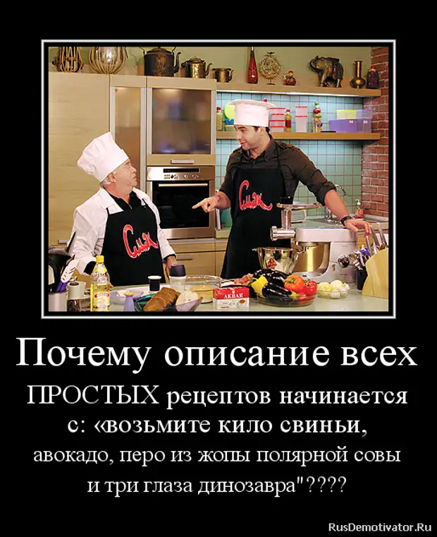 Приколы про кухню