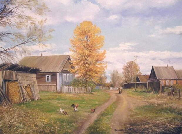Ностальгия по даче: картины Вячеслава Палачева