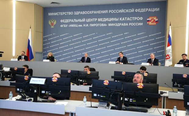 Путин открыл приёмное отделение скорой помощи на базе Симферопольской горбольницы №7