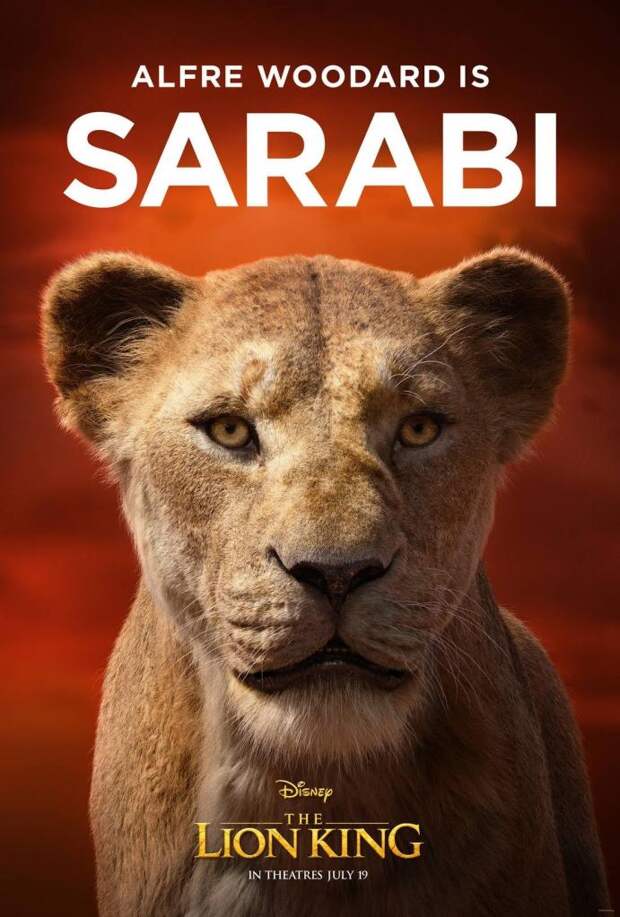 Так будут выглядеть главные герои нового «Короля Льва». Disney представил реалистичные плакаты Симбы, Налы и других персонажей