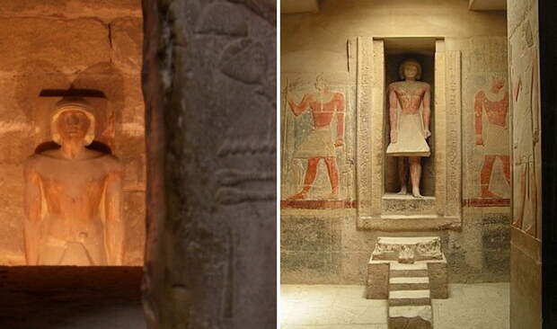 Куда ведут ложные двери в древних египетских гробницах, и Кто мог через них проходить