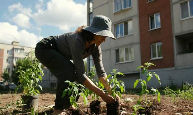 Россиянам за огород возле многоэтажки, грозит большой штраф