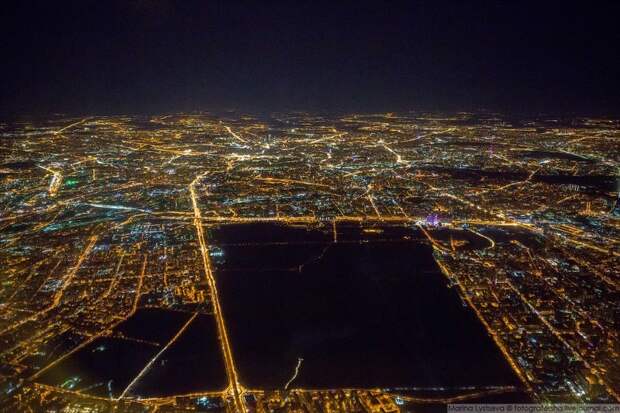 Москва с борта самолёта москва, с борта самолёта, фоторепортаж