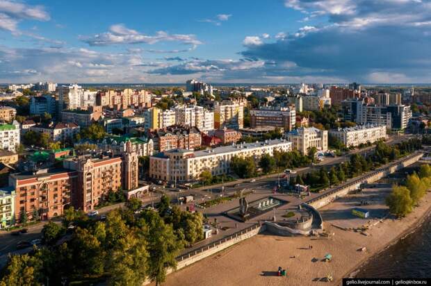 Фото Самары с высоты — космический город на Волге