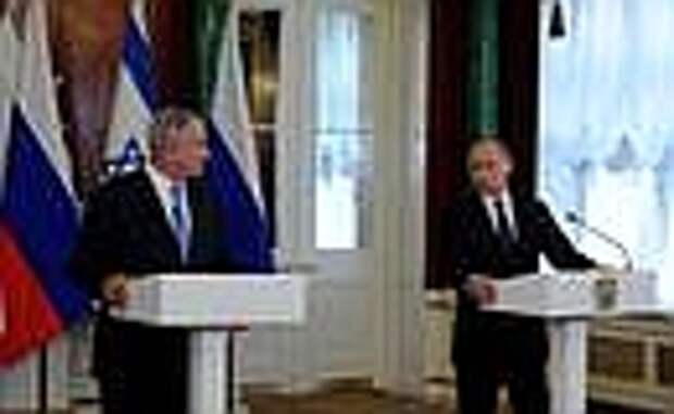 Пресс-конференция по завершении российско-израильских переговоров. С Премьер-министром Израиля Биньямином Нетаньяху.