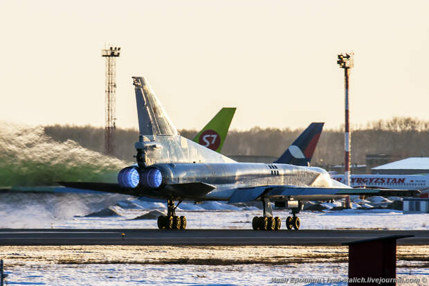 Работа ракетоносцев Ту-22М3