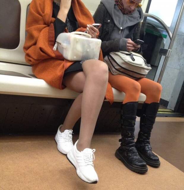 Модники из нашего метро