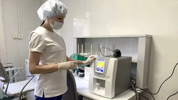 В районную больницу села Мужи поступили гематологические анализаторы