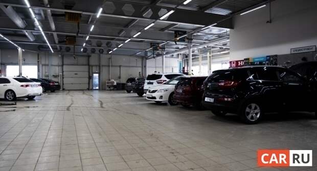 автосервис, СТО, машины