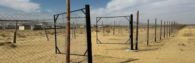 Подвижные пески закрепляют в Мангистау