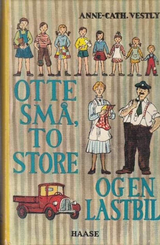 Обложка книги про восемь детей от Юхана Вестли. Обложка книги про восемь детей от Юхана Вестли.
