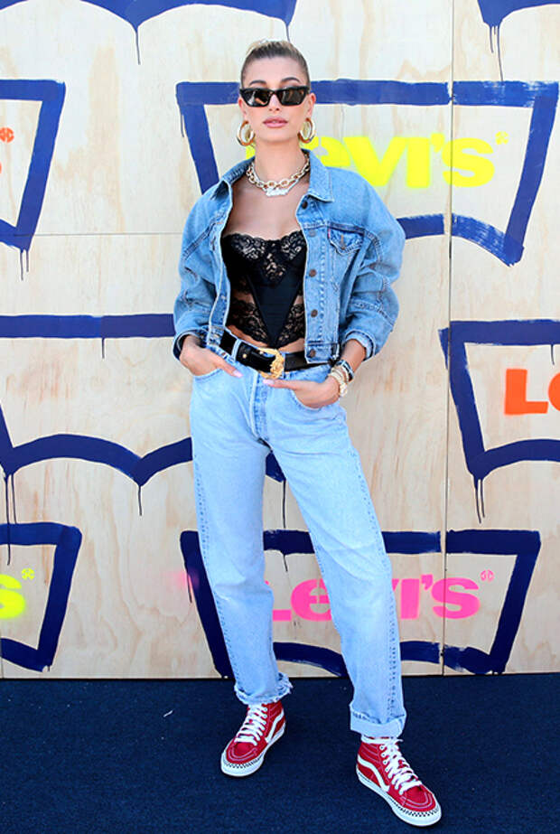 Хейли Бибер на вечеринке Levi's