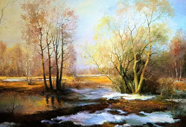 Латвийский художник-пейзажист Jan Bartkevics (Ян Барткевич)