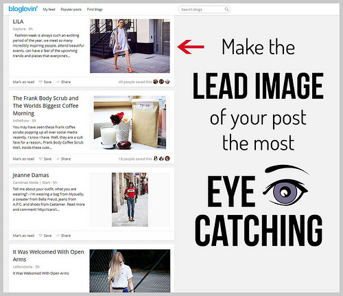 Helpful Humpday: Make the lead image of your post the most eye-catching