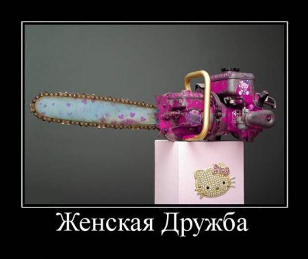Демотиваторы про девушек, прикольные фото.