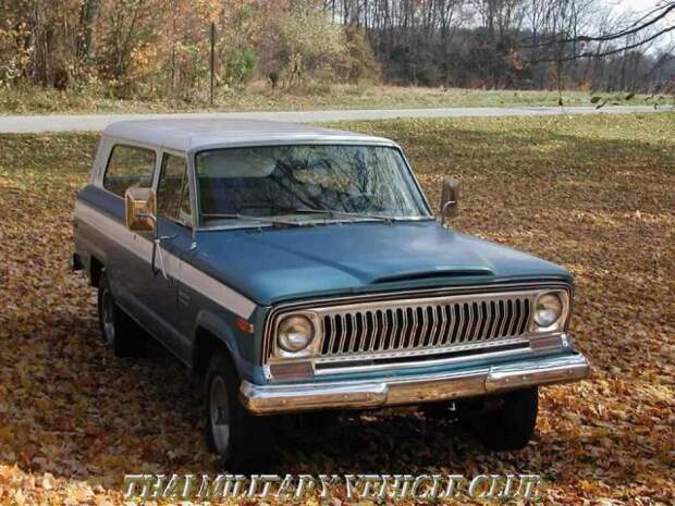 Первый из Cherokee. Jeep Cherokee SJ Chief 74-78г.