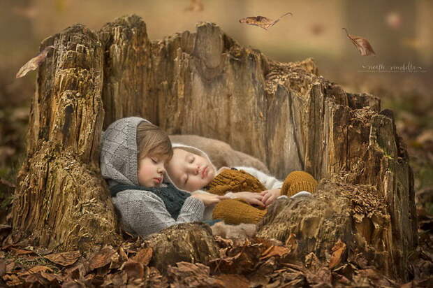 Спящие дети в снимках Noelle Mirabella
