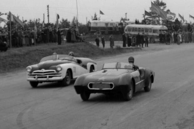 Советские гоночные автомобили начала 1950-х годов авто, газ, концепт, прототип, спортивные автомобили