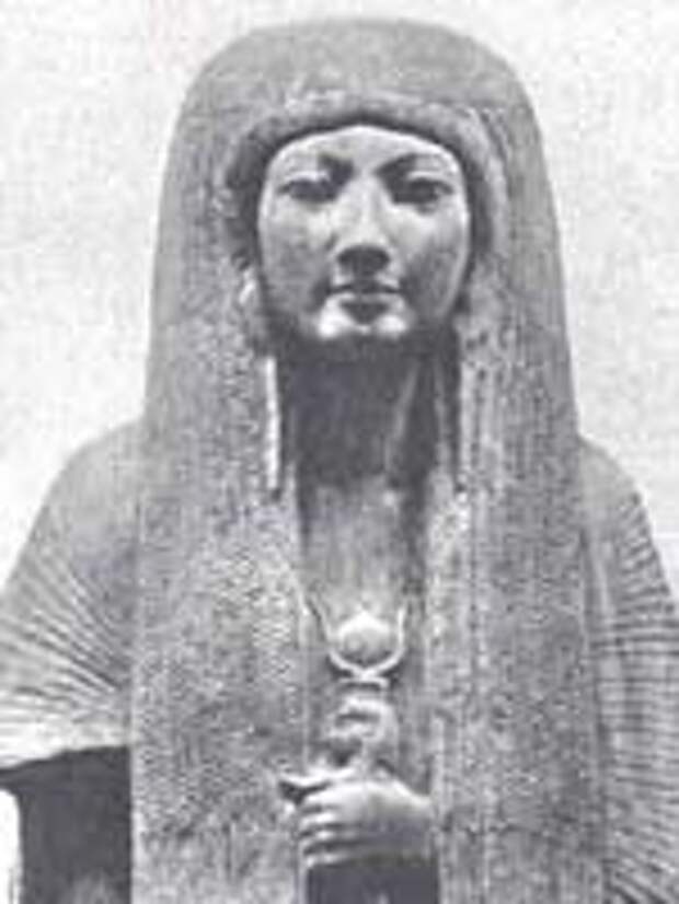 Мерит, жена Майя. 18-ая Династия, около 1345 г. до н.э. Музей в Лейдене, Годдандия