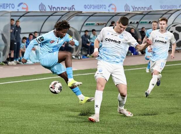 Футбольный клуб «Челябинск» сыграл вничью с «Черноморцем»