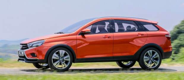 LADA VESTA SW Cross в акустической камере АВТОВАЗа