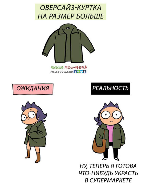 Смешные картинки про одежду
