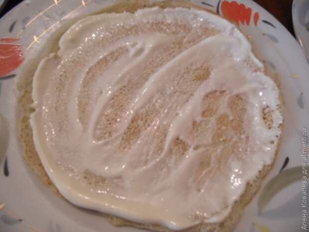 Блины с клубникой Блины с клубникой