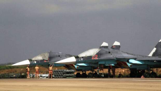 Су-34 в Сирии стали вооружать ракетами «воздух-воздух» Су-34 в Сирии стали вооружать ракетами «воздух-воздух»
