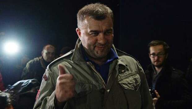 Актер Михаил Пореченков посетил Донецк. Архивное фото.