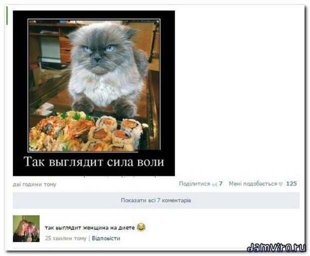 Прикольные комментарии из соцсетей