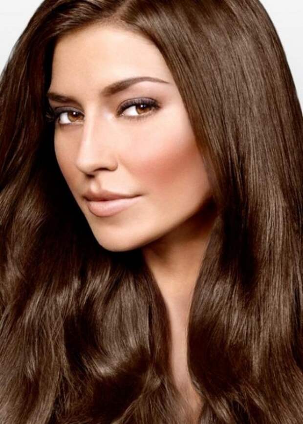 Brunette hair