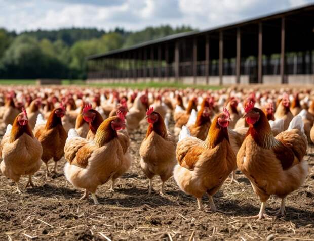 Чистая прибыль птицефабрики «Тульская» упала на 112% в 2025 году