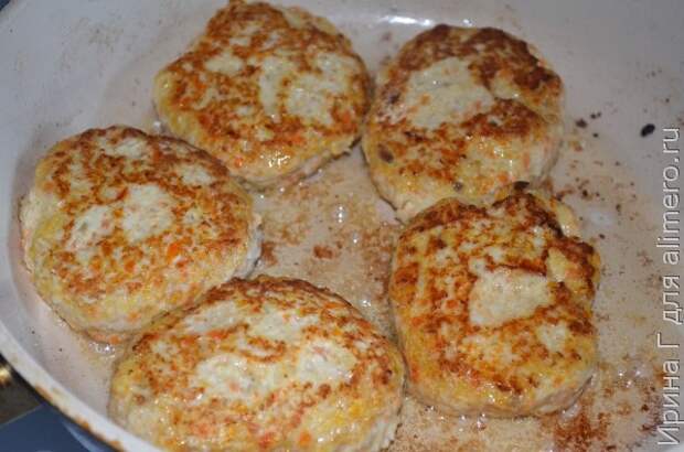 котлеты из курицы и моркови рецепт