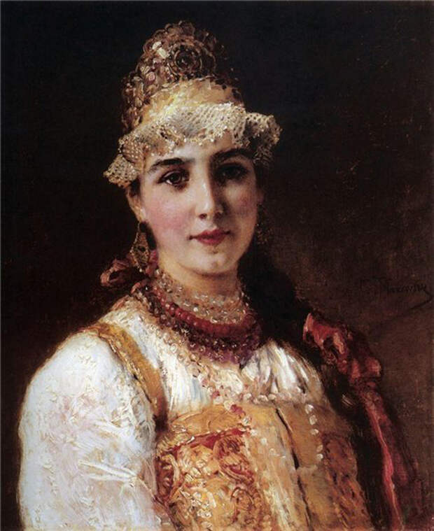 Красота женщин допетровской Руси