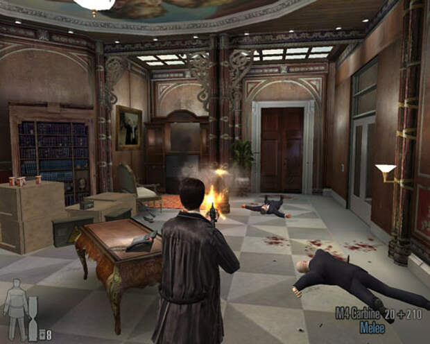 DirectX 8.1 в игре Max Payne 2: The Fall of Max Payne
