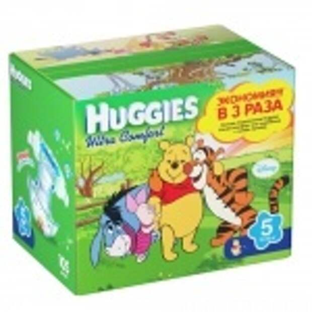 Подгузники Huggies Ultra Cоmfort для мальчиков 5 (12-22 кг) Disney Box 105 шт.