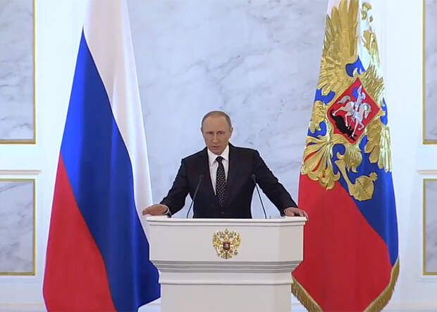 Послание Федеральному собранию, Владимир Путин|Фото: RT