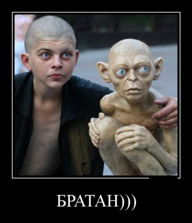Для нас прикольные демотиваторы.