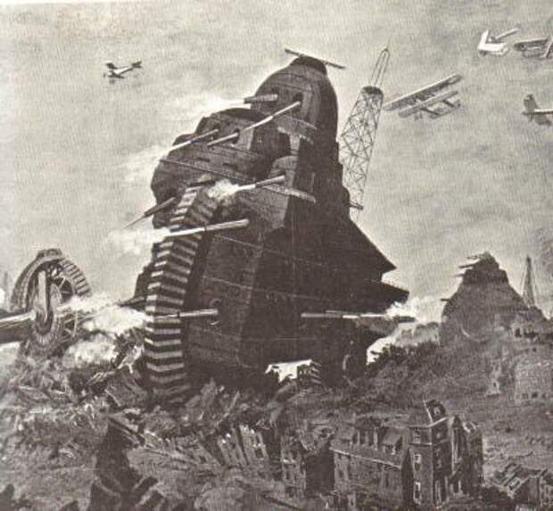 Future Tanks from 1900...