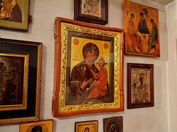 Список Стокгольмской иконы Божией Матери. Сергиевский приход. Фото автора