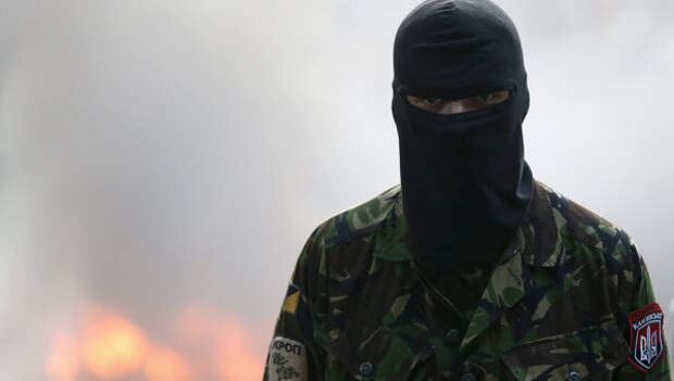 Активист радикальной организации Правый сектор