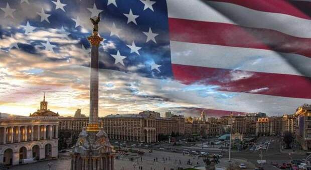 Киев и флаг США вашингтон обвинил Киев в предательстве