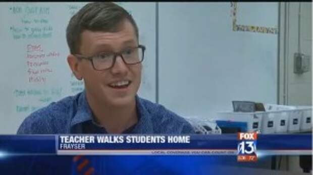 To Keep Kids Safe, This Dedicated Teacher Has Walked Them Home For the Last 3 Years