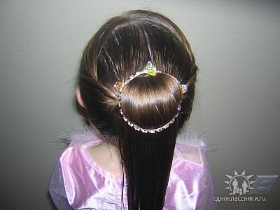 "Королевские" причёски для девочек