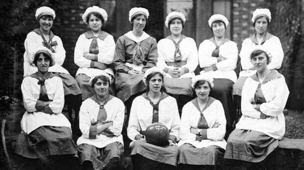 Женщины сделали так, что футбол не умер великобритания, исторические факты, первая мировая, первая мировая война