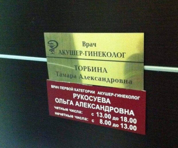смешная фамилия
